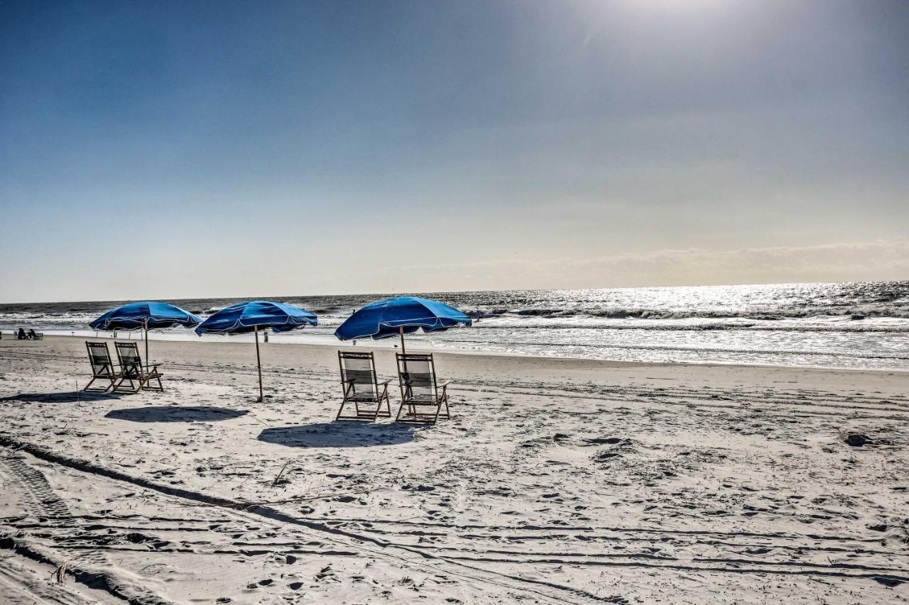 Ocean-View Hilton Head Island Condo Pool, Beach! Exterior photo