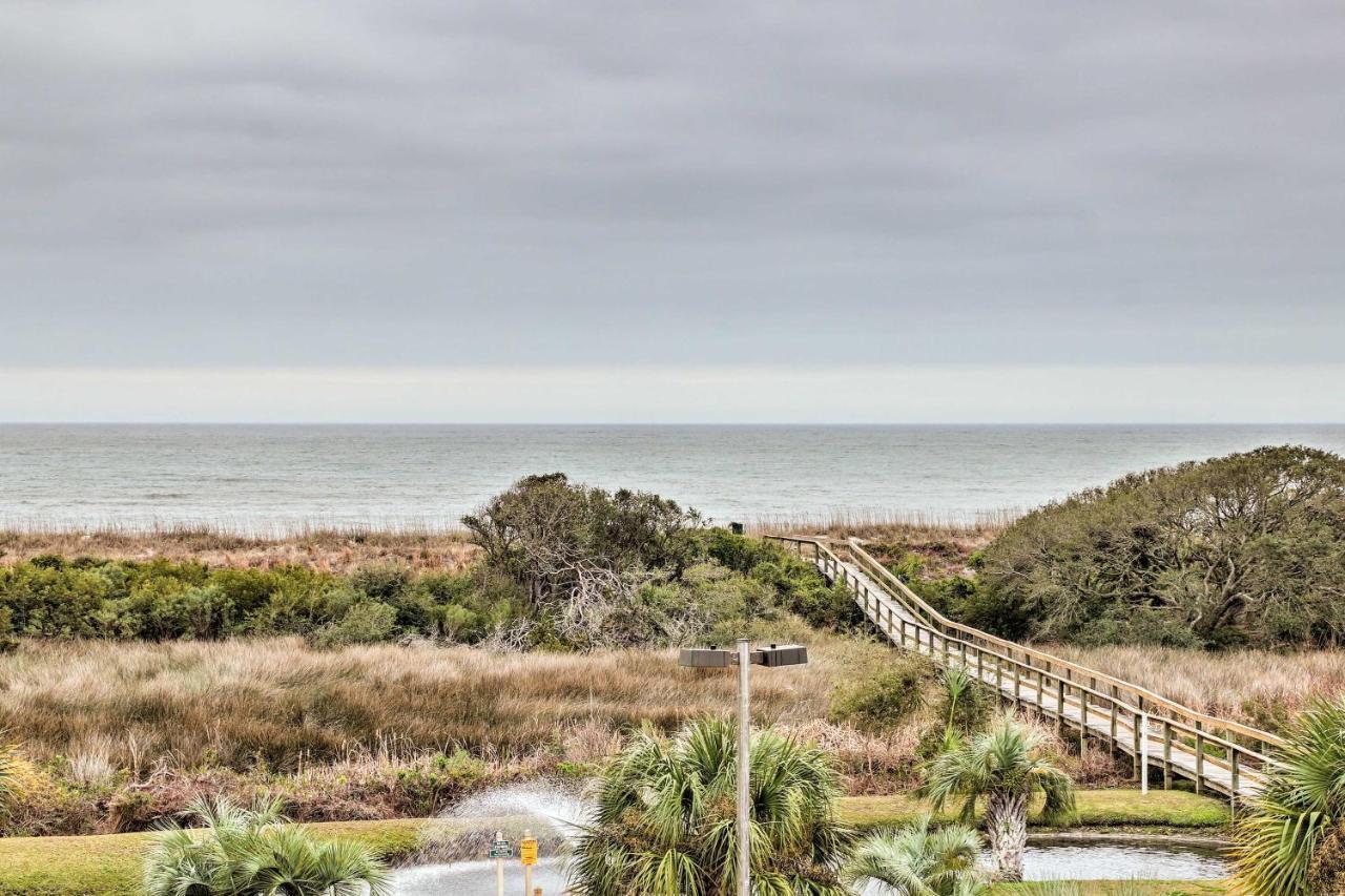 Ocean-View Hilton Head Island Condo Pool, Beach! Exterior photo