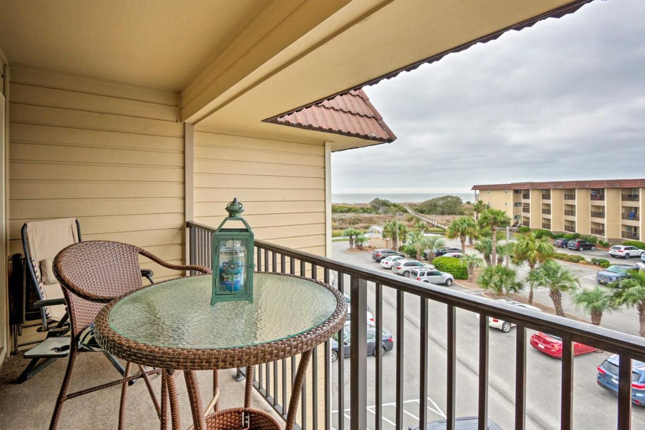 Ocean-View Hilton Head Island Condo Pool, Beach! Exterior photo